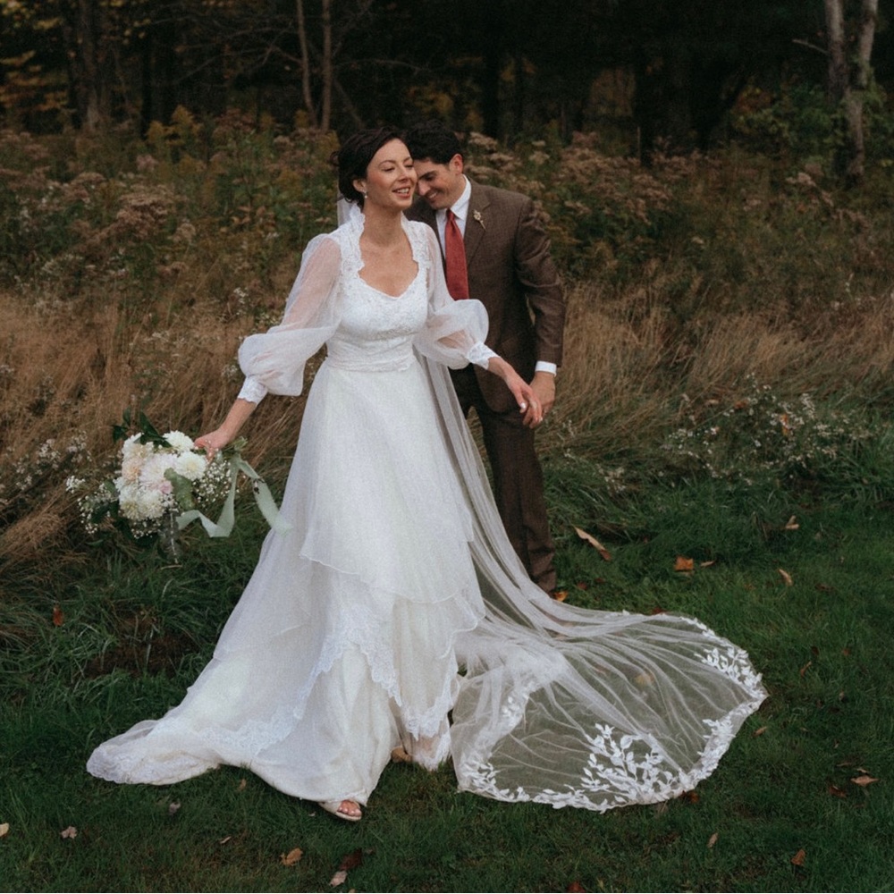 Vintage wedding gown